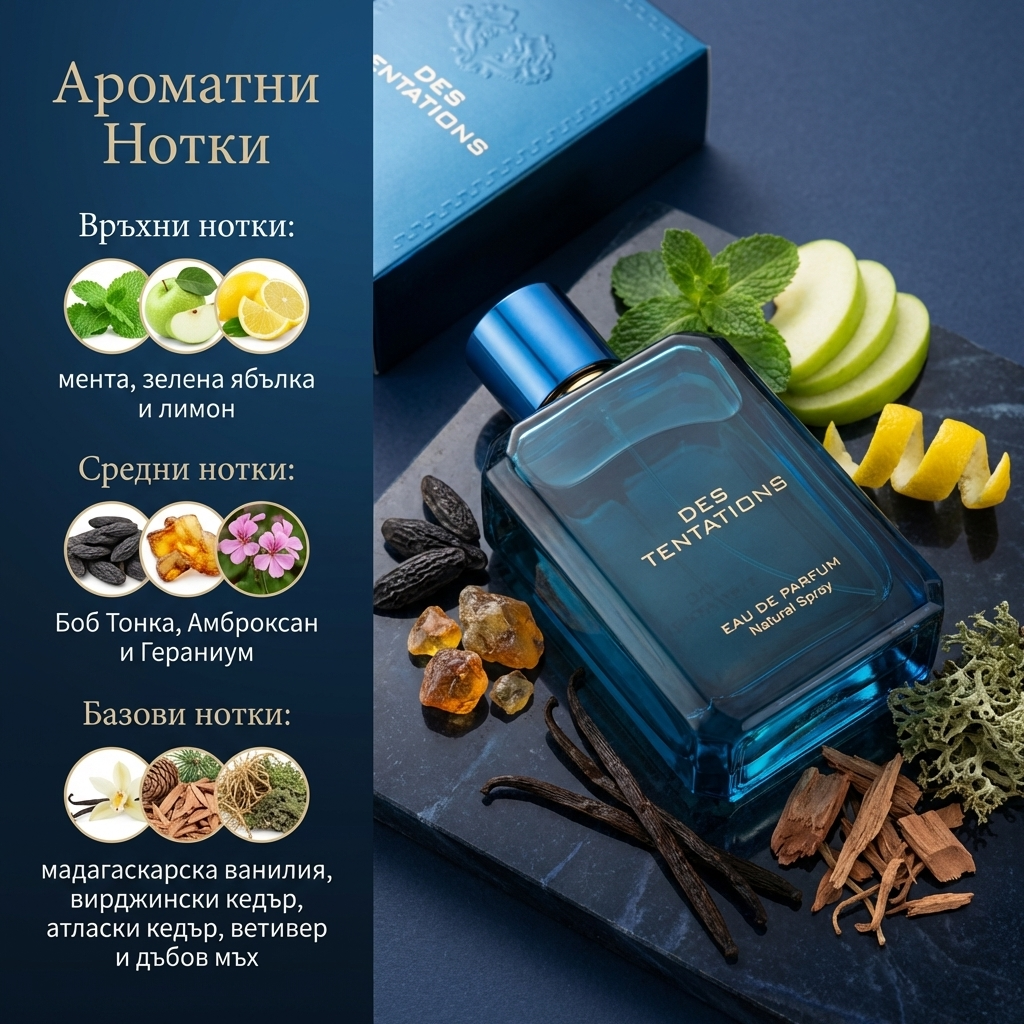 Des Tentations EDP 100 мл. - Мъжки Парфюм