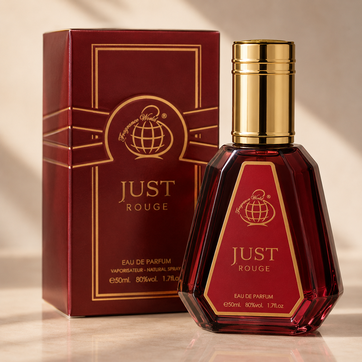 Унисекс Парфюм Fragrance World Just Rouge EDP 50 мл.