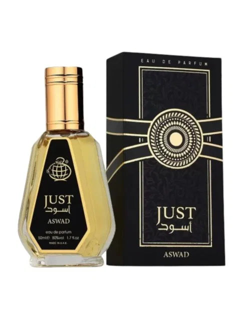 Мъжки Парфюм Fragrance World Just Aswad EDP 50 мл.