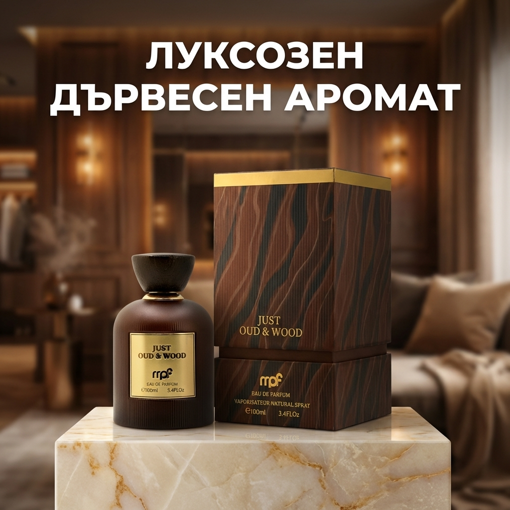 Just Oud And Wood EDP 100 мл. - Унисекс