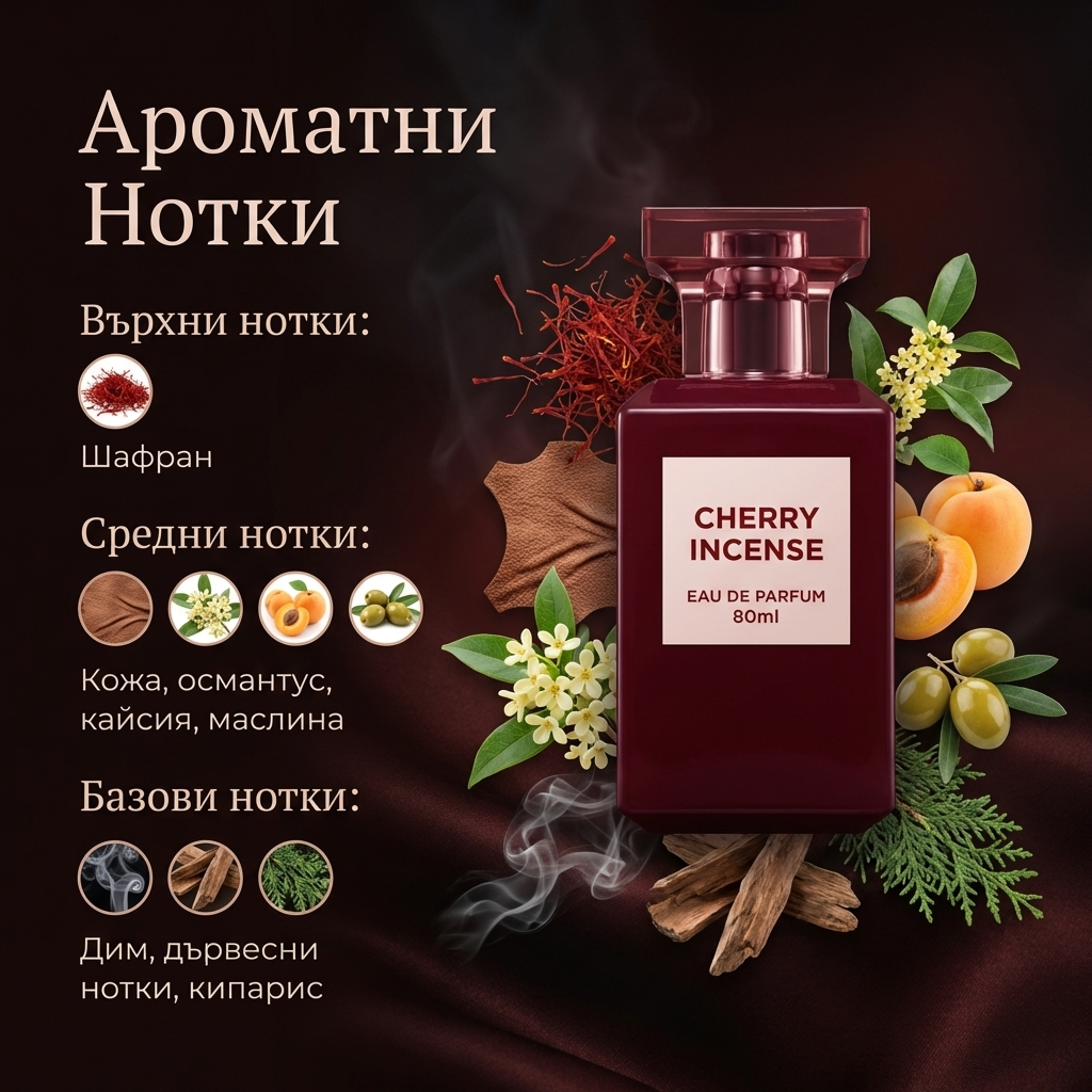Cherry Incense EDP 80 мл. - Унисекс