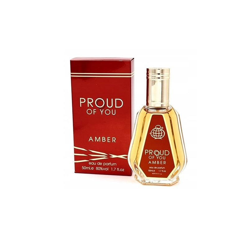 Мъжки Парфюм Fragrance World Proud of You Amber EDP 50 мл.