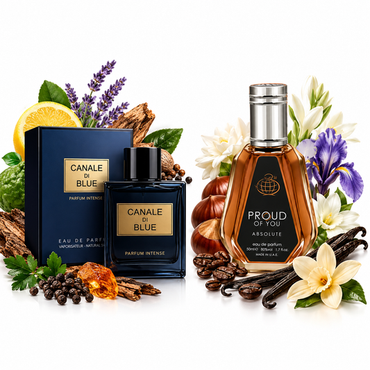 Canale Di Blue Parfum Intense EDP 100 мл. - Мъжки Парфюм + Proud of You Absolute 50 мл