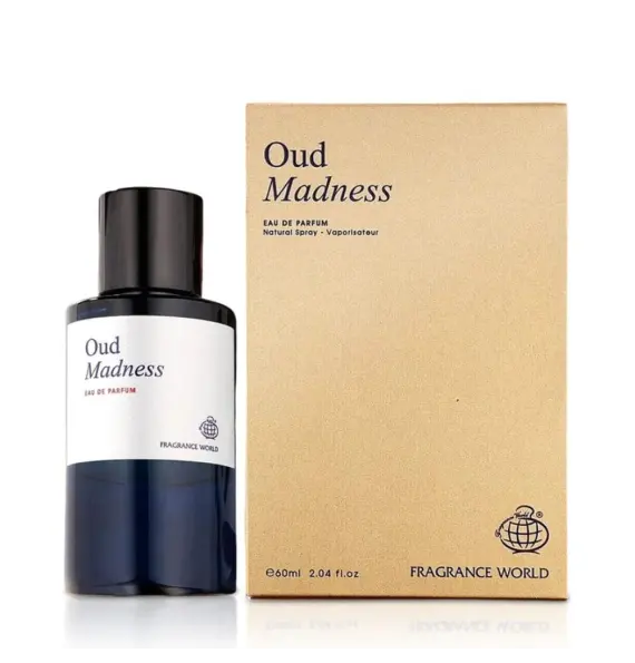 Мъжки Парфюм Fragrance World Oud Madness EDP 60 мл.